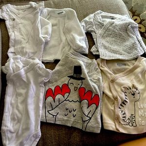 Just one you, carters, garanimals, and stand textile newborn tops